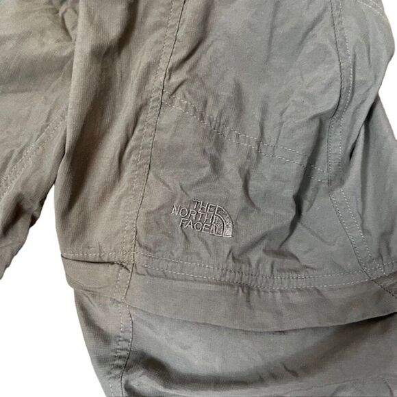 The North Face Convertible Hiking Pants Zip Off Legs Charcoal Men's Size XL - Picture 9 of 16